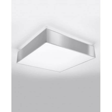 Oswietlenie-sufitowe - szary plafon 3xe27 horus 45 sl.0140 sollux lighting 