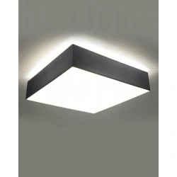 Oswietlenie-sufitowe - szary plafon 3xe27 horus 45 sl.0140 sollux lighting 