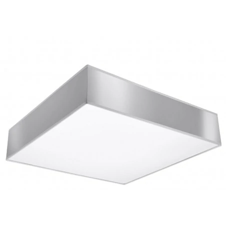 Oswietlenie-sufitowe - szary plafon 3xe27 horus 45 sl.0140 sollux lighting 
