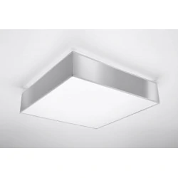 Oswietlenie-sufitowe - szary plafon 3xe27 horus 45 sl.0140 sollux lighting 