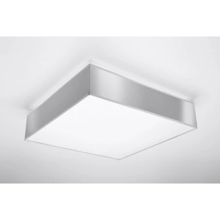 Oswietlenie-sufitowe - szary plafon 3xe27 horus 45 sl.0140 sollux lighting 