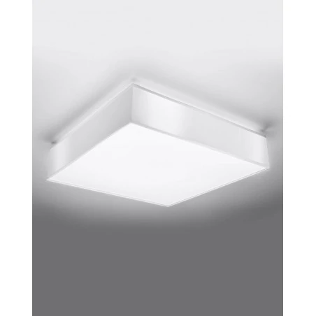 Oswietlenie-sufitowe - biały plafon 3xe27 horus 45 sl.0141 sollux lighting 