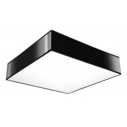 Oswietlenie-sufitowe - czarny plafon 4xe27 horus 55 sl.0920 sollux lighting