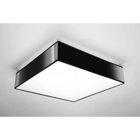 Oswietlenie-sufitowe - czarny plafon 4xe27 horus 55 sl.0920 sollux lighting 