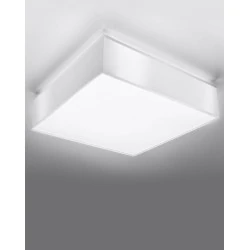 Oswietlenie-sufitowe - biały plafon 4xe27 horus 55 sl.0922 sollux lighting 