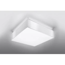 Oswietlenie-sufitowe - biały plafon 4xe27 horus 55 sl.0922 sollux lighting 