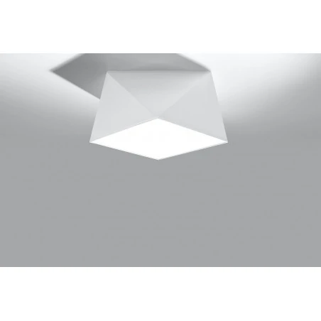 Oswietlenie-sufitowe - biały plafon hexa 25 sl.0686 sollux lighting 