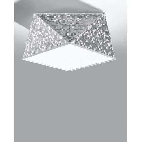 Oswietlenie-sufitowe - cekinowy plafon hexa 25 sl.0688 sollux lighting 