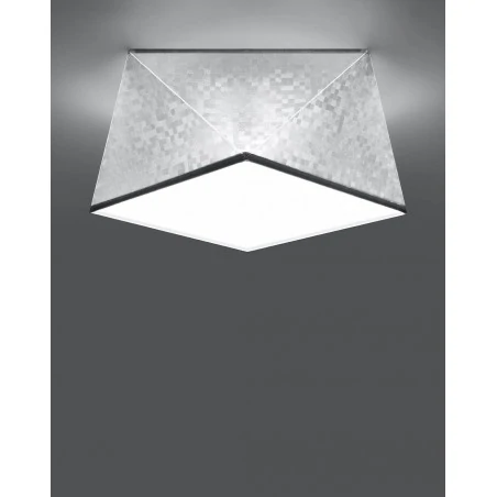 Oswietlenie-sufitowe - cekinowy plafon hexa 25 sl.0688 sollux lighting 