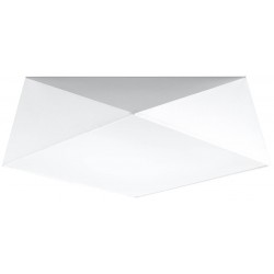 Oswietlenie-sufitowe - biały plafon 3xe27 hexa 45 sl.0692 sollux lighting