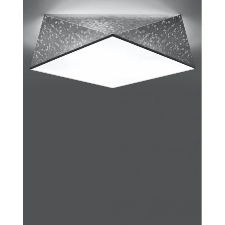 Oswietlenie-sufitowe - cekinowy plafon 3xe27 hexa 45 sl.0694 sollux lighting 