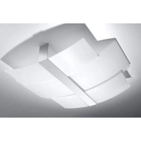 Plafony - sl.0351plafon geometryczny celia 3xe27 chrom sollux 