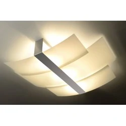 Plafony - sl.0351plafon geometryczny celia 3xe27 chrom sollux 
