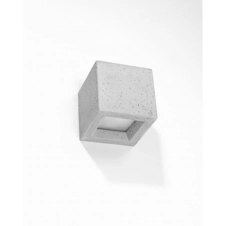 Kinkiety - betonowy kinkiet leo sl.0991 sollux lighting 