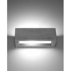 Kinkiety - betonowy kinkiet vega 30 sl.0992 sollux lighting 