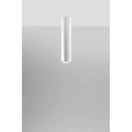 Oswietlenie-sufitowe - oprawa sufitowa tuba 40cm gu10 polska biała lagos sl.0998 sollux 