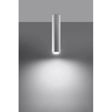 Oswietlenie-sufitowe - oprawa sufitowa tuba 40cm gu10 polska biała lagos sl.0998 sollux 