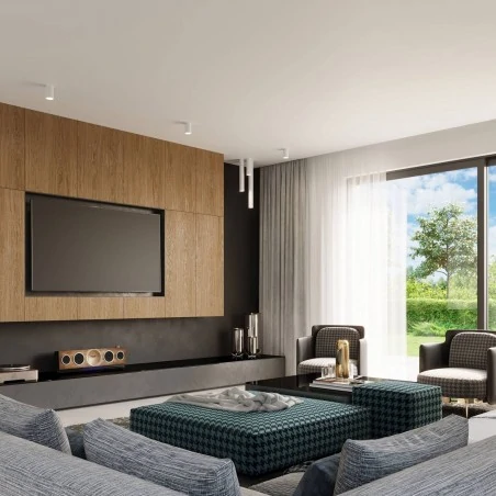 Oswietlenie-sufitowe - oprawa sufitowa biała tuba 60cm lagos gu10 sl.0999 sollux 