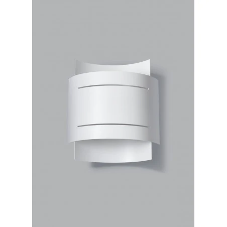 Kinkiety - biały kinkiet hestia sl.0980 sollux lighting 