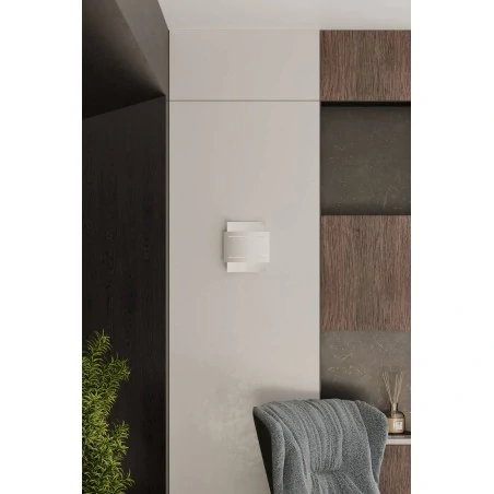 Kinkiety - biały kinkiet hestia sl.0980 sollux lighting 