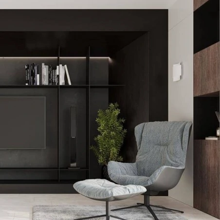 Kinkiety - biały kinkiet hestia sl.0980 sollux lighting 