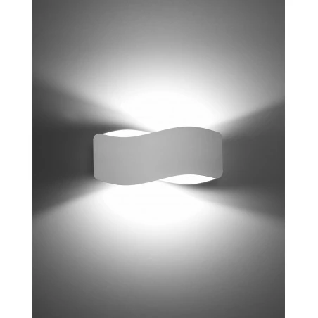 Kinkiety - biały kinkiet tila 30 sl.1017 sollux lighting 