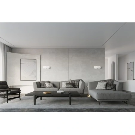 Kinkiety - biały kinkiet 2xg9 tila 40 sl.1018 sollux lighting 