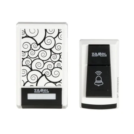 Dzwonki-do-drzwi-bezprzewodowe - nowoczesny dzwonek bezprzewodowy z wzorkiem st-910 tango zamel 