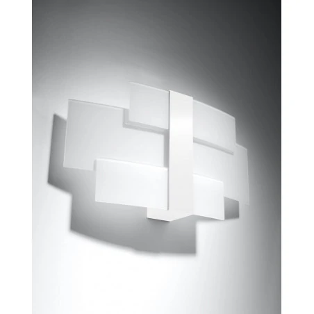 Kinkiety-do-salonu - biały kinkiet celia 2xg9 sl.1046 sollux lighting 