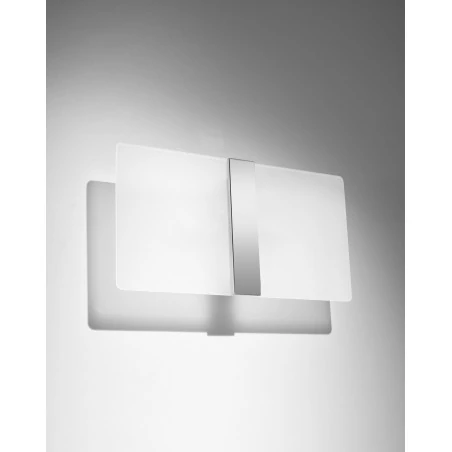 Kinkiety-do-salonu - biały kinkiet 2xg9 azalia sl.1006 sollux lighting 