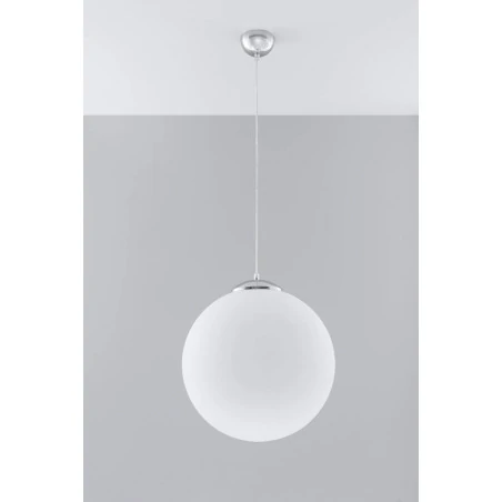 Lampy-sufitowe - sl.0265 lampa wisząca kula ugo 40 chrom sollux 