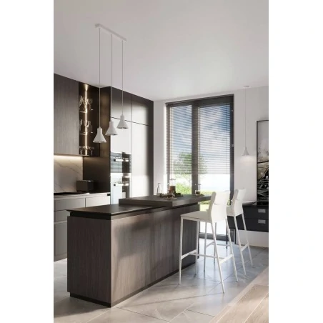 Oswietlenie-sufitowe - biała lampa wisząca tazila sl.0987 sollux lighting 