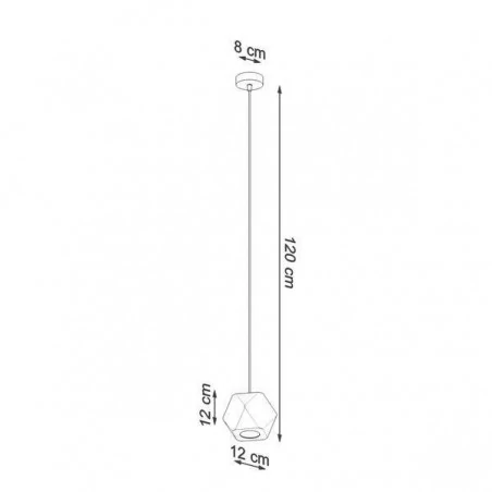 Oswietlenie-sufitowe - lampa wisząca z naturalnego drewna woody sl.1011 sollux lighting 