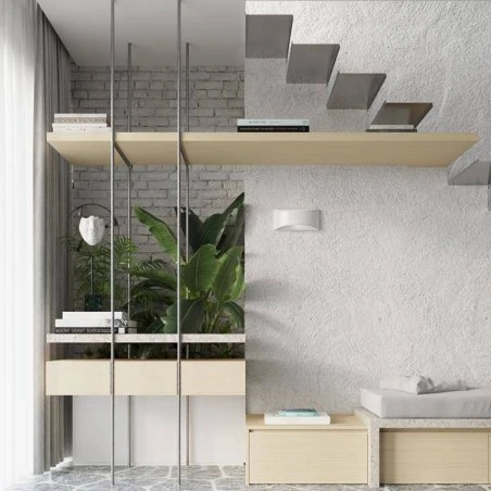 Kinkiety-do-salonu - lakierowany kinkiet vixen sl.1048 sollux lighting 