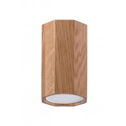 Oswietlenie-sufitowe - drewniany plafon zeke 10 sl.1033 sollux lighting