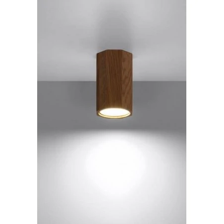 Oswietlenie-sufitowe - drewniany plafon zeke 10 sl.1033 sollux lighting 