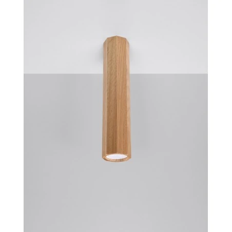 Oswietlenie-sufitowe - drewniany plafon zeke 30 sl.1034 sollux lighting 