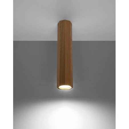 Oswietlenie-sufitowe - drewniany plafon zeke 30 sl.1034 sollux lighting 