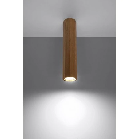Oswietlenie-sufitowe - drewniany plafon zeke 30 sl.1034 sollux lighting 