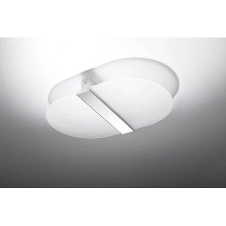 Oswietlenie-sufitowe - biały plafon 4xg9 salia sl.1005 sollux lighting 