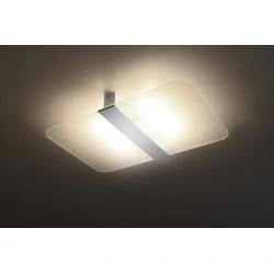 Oswietlenie-sufitowe - biały plafon 4xg9 azalia sl.1007 sollux lighting 