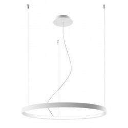 Lampy-sufitowe - biała lampa sufitowa led z ciepłym światlem 50w 3000k rio th.102 sollux