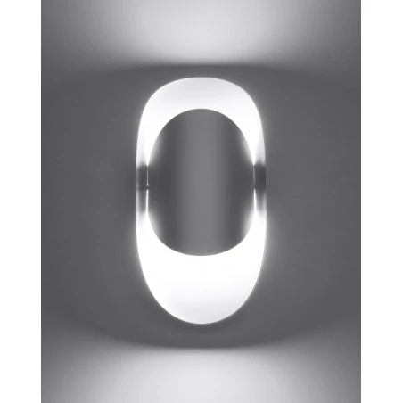 Kinkiety-do-salonu - biały kinkiet tear sl.1062 sollux lighting 