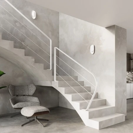 Kinkiety-do-salonu - biały kinkiet tear sl.1062 sollux lighting 