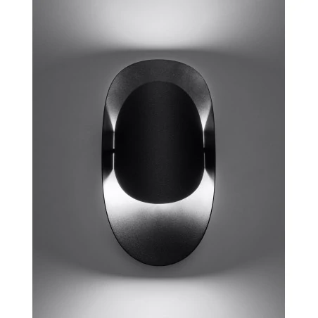 Kinkiety-do-salonu - czarny kinkiet tear sl.1063 sollux lighting 