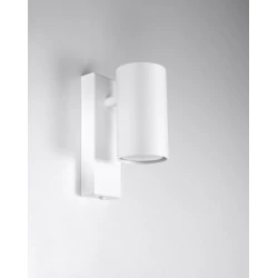 Kinkiety - biały kinkiet utti sl.1076 sollux lighting 