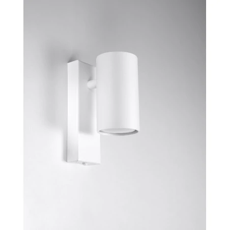 Kinkiety - biały kinkiet utti sl.1076 sollux lighting 