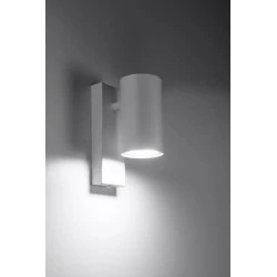 Kinkiety - biały kinkiet utti sl.1076 sollux lighting 