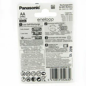 Akumulatory - baterie typu akumulatorki 4xaa 1,2v bk-3mcce/4be eneloop panasonic 