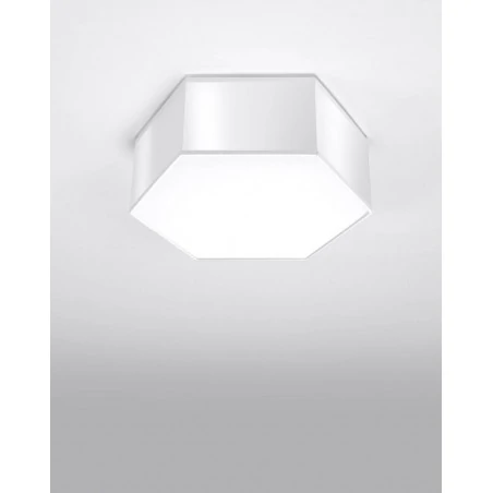 Oswietlenie-sufitowe - biały plafon sunde 11 sl.1056 sollux lighting 